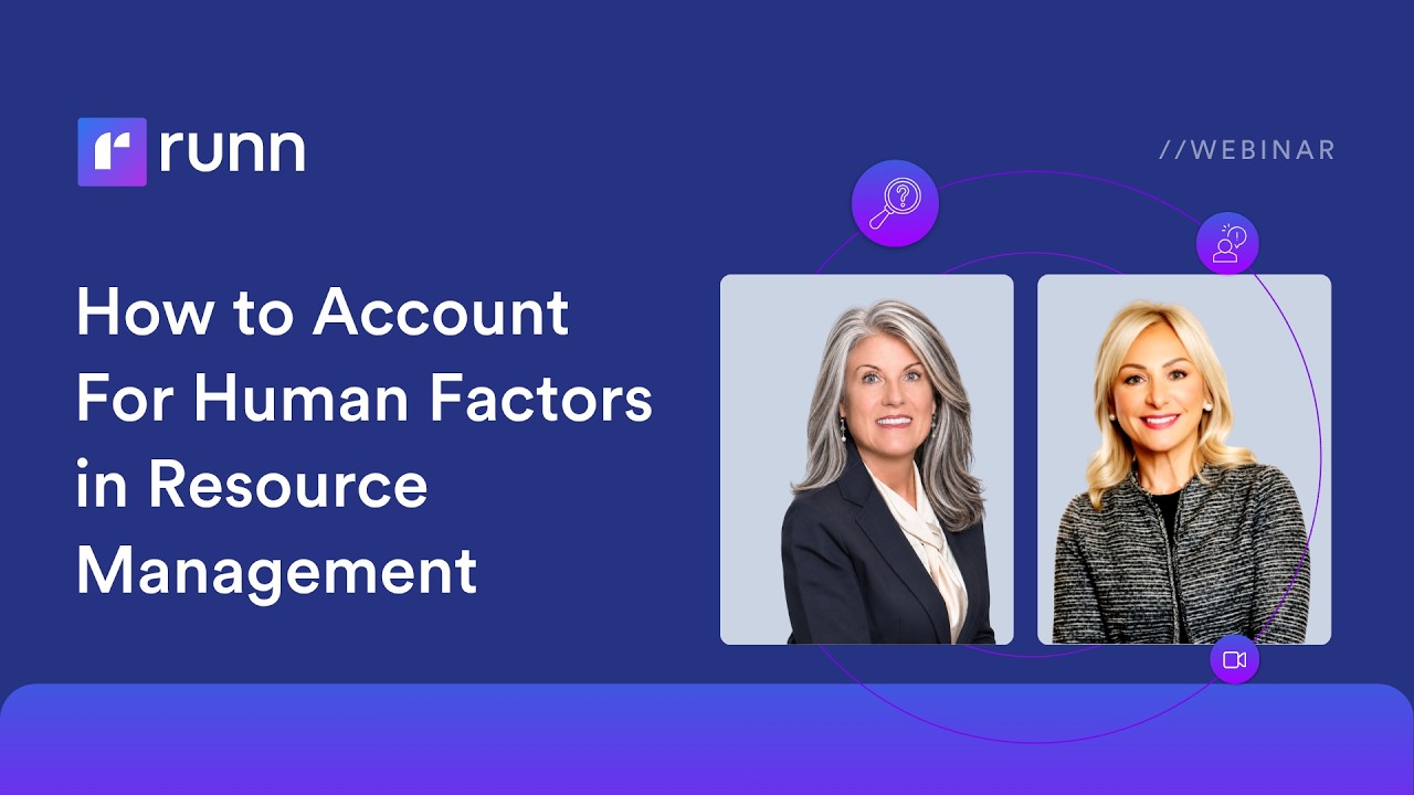How to Account for Human Factors in Resource Management