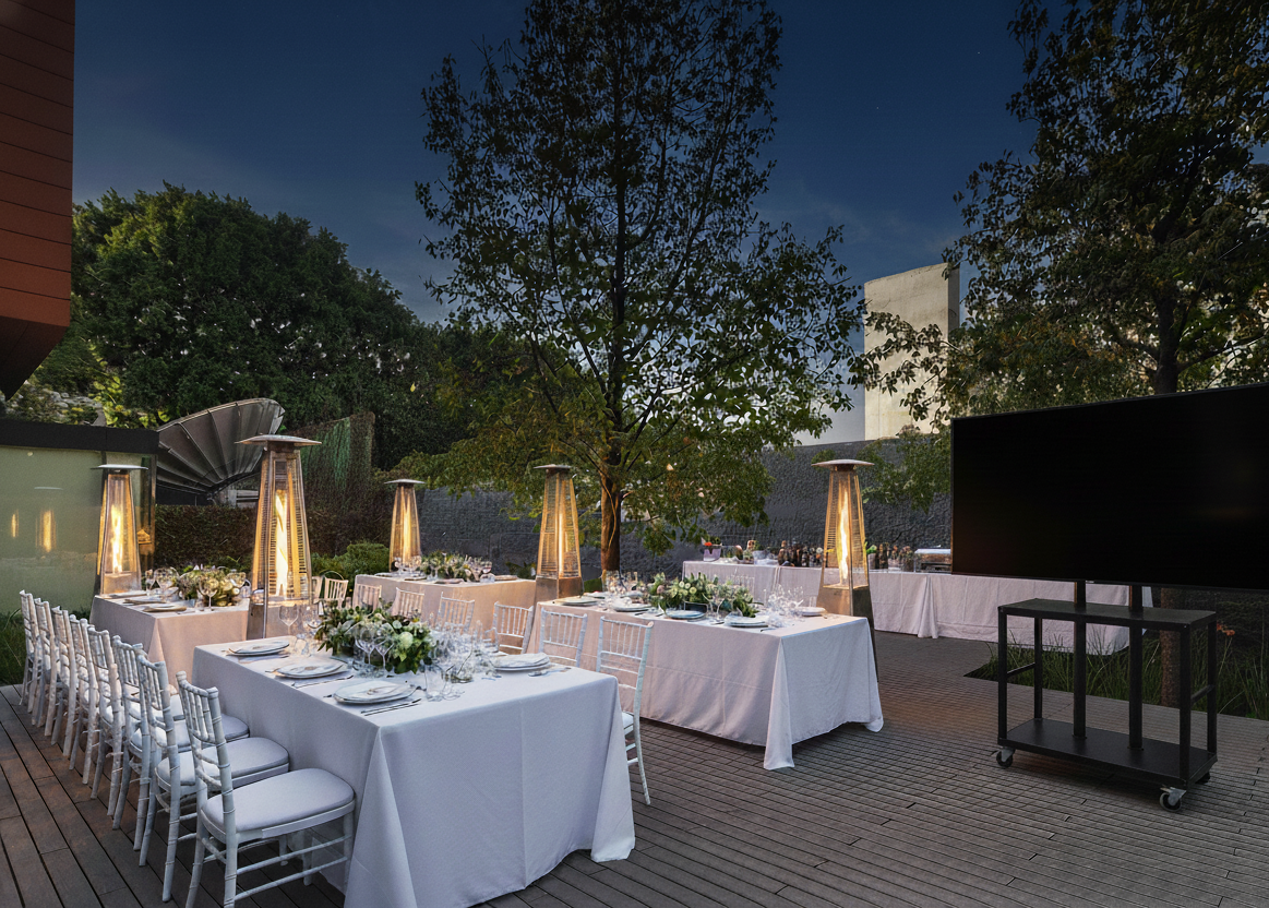 Terrazas con privacidad garantizada en la colonia Del Valle