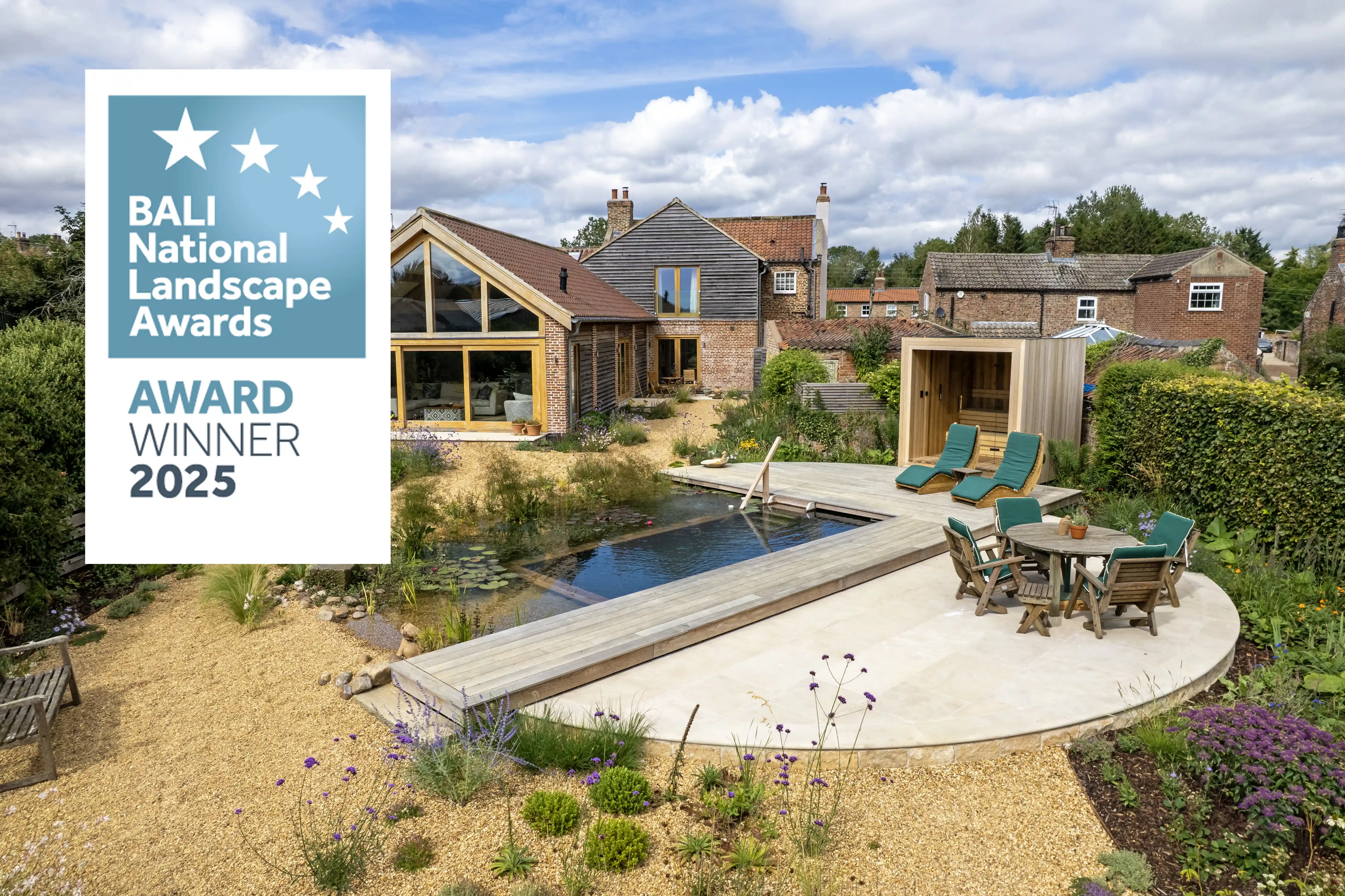 Award Winning Natural Plunge Pool and Garden