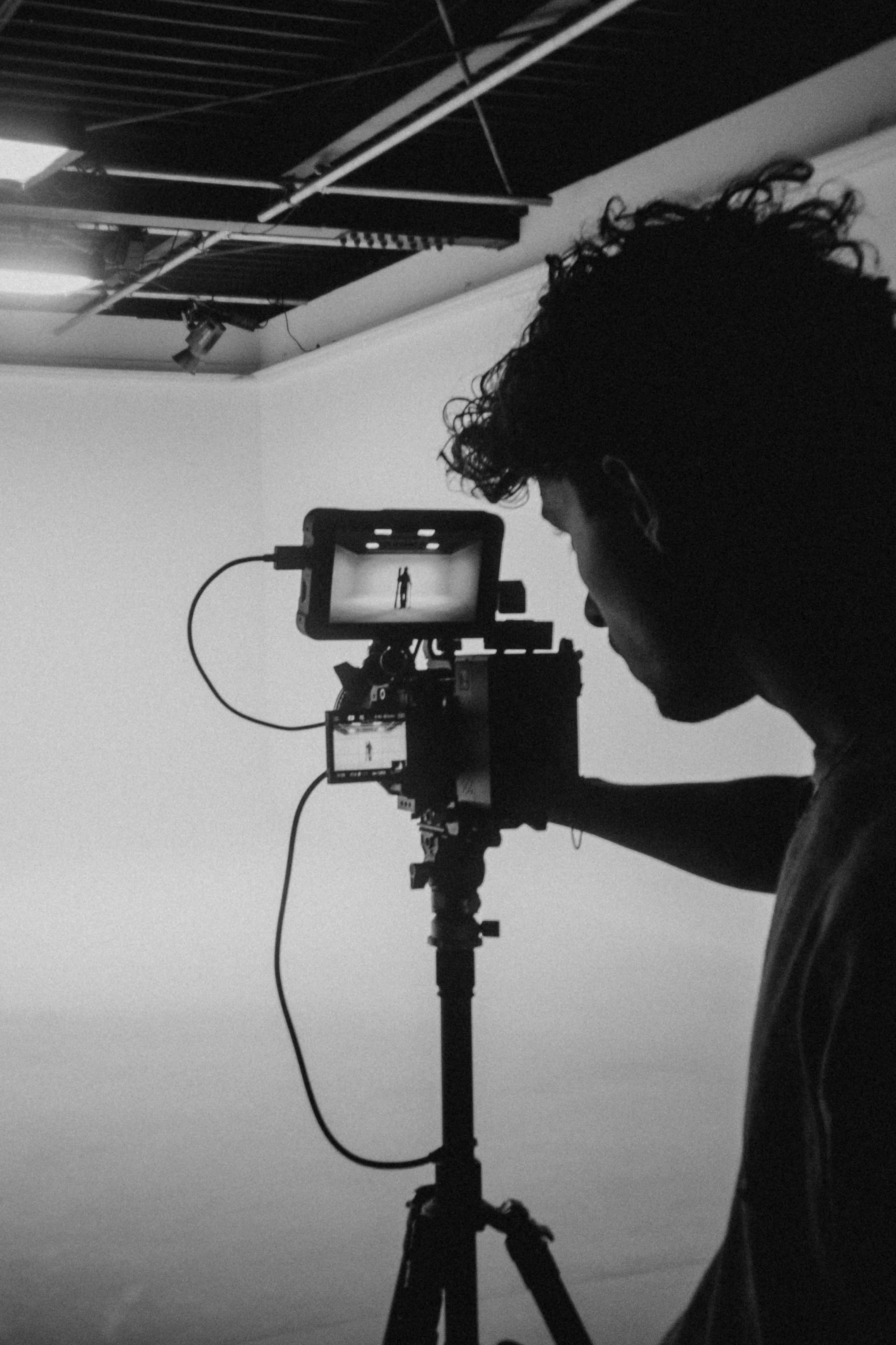 ICON Amsterdam model posing with clothing