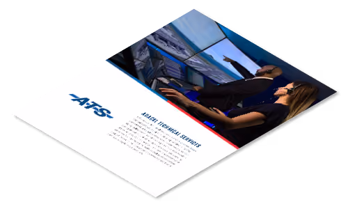 MaxSim ATC simulation training brochure