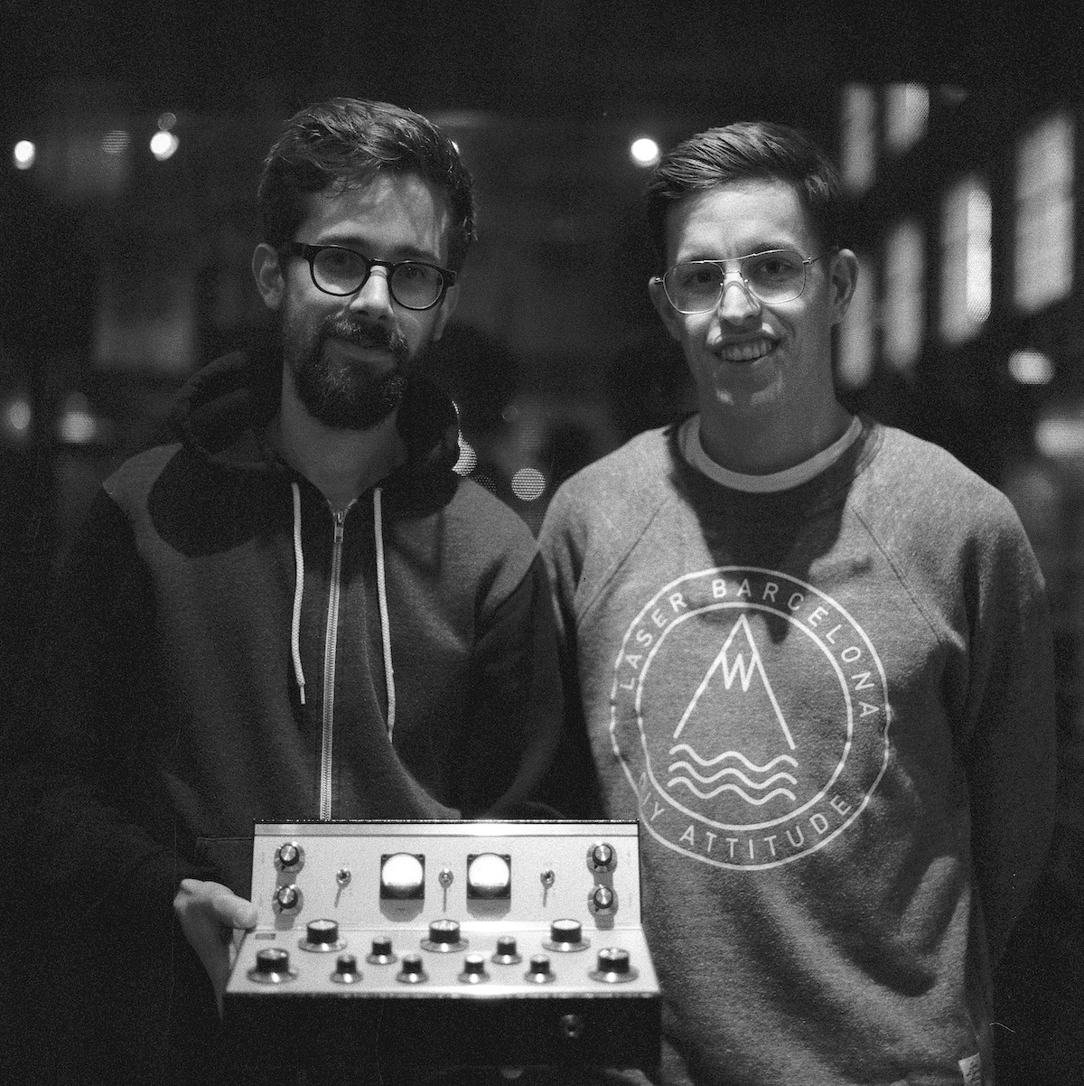 Simon and Marcel from Varia Instruments at Phonica London