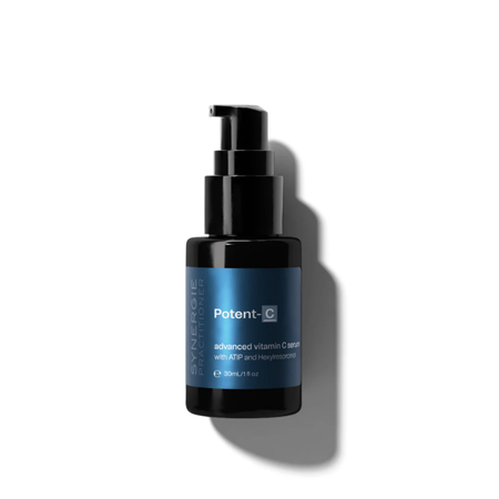 Synergie Potent-C serum is designed for brightening and nourishing the skin.Synergie Potent-C serum is designed for brightening and nourishing the skin.