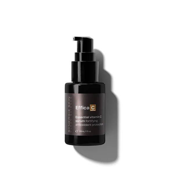 Effica C by Synergie Skin, a vitamin C serum designed to brighten skin and reduce pigmentation.