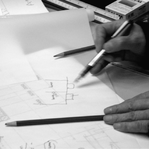 惠友遠見原廣司手繪草稿圖