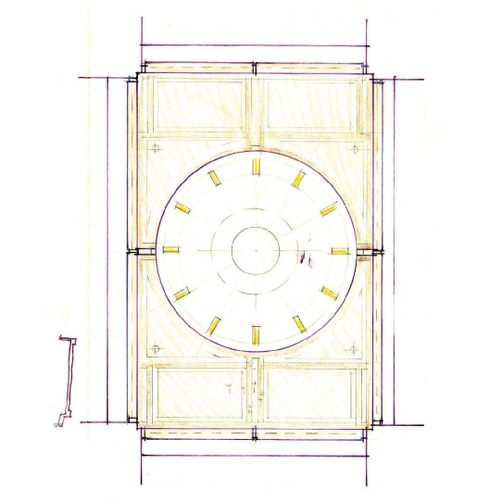竹北華爾道夫手繪設計圖