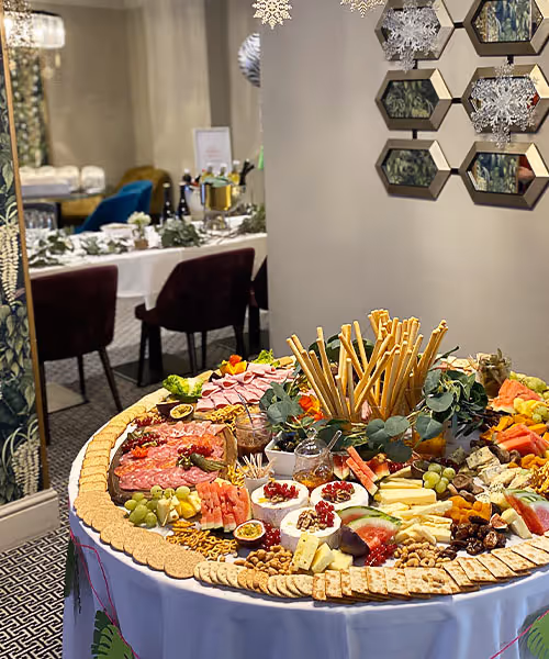 Christmas party open buffet