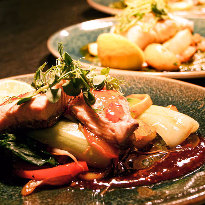 Party of people popping champagne for the new years