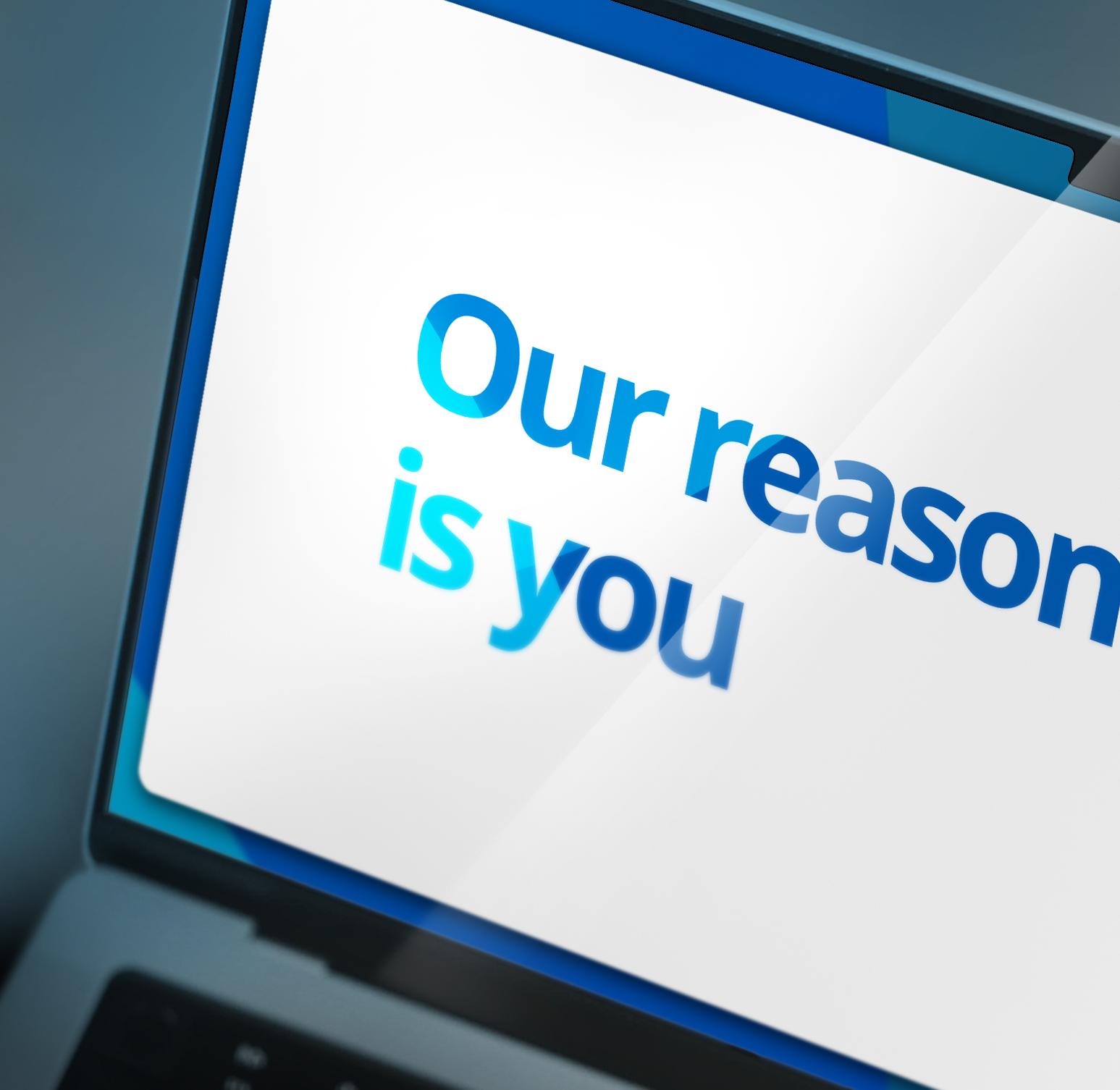 Washington Health "Our reason is you" slogan design for brand campaign