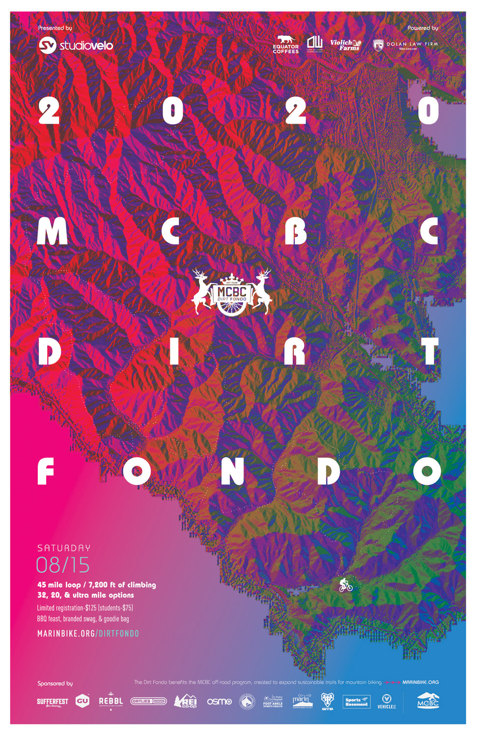 MCBC Dirt Fondo 2020 promotional poster