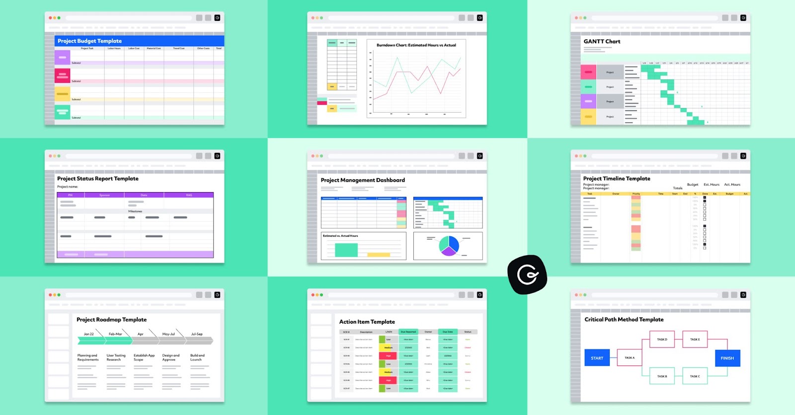 9 Free Excel Project Management Templates & Examples | Guru