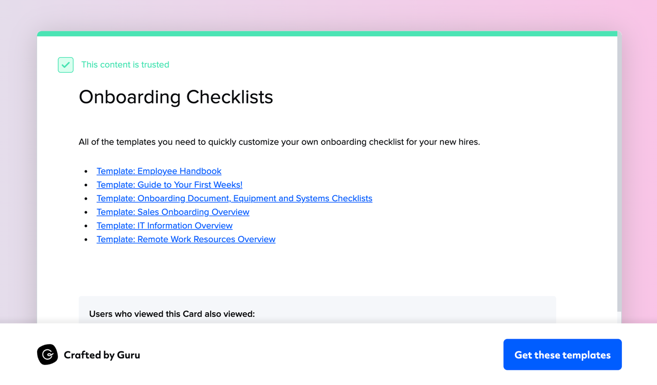 daftar pemeriksaan onboarding
