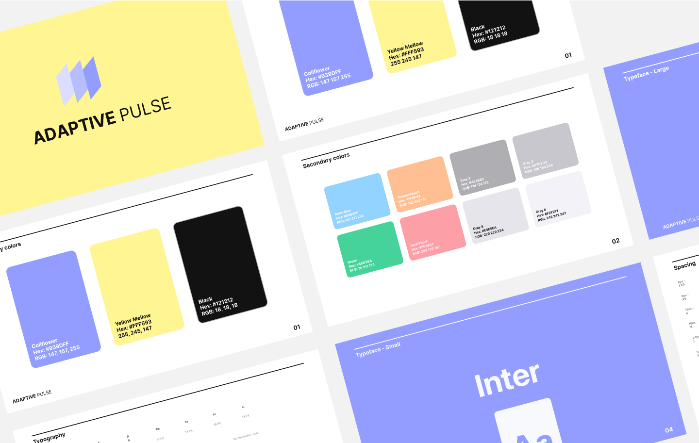 Adaptive Pulse case study, brand design system
