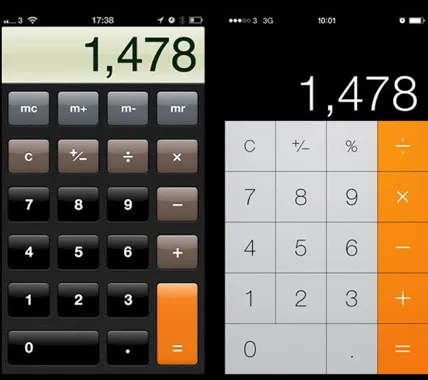 skeuormorphism-ve-flat-design