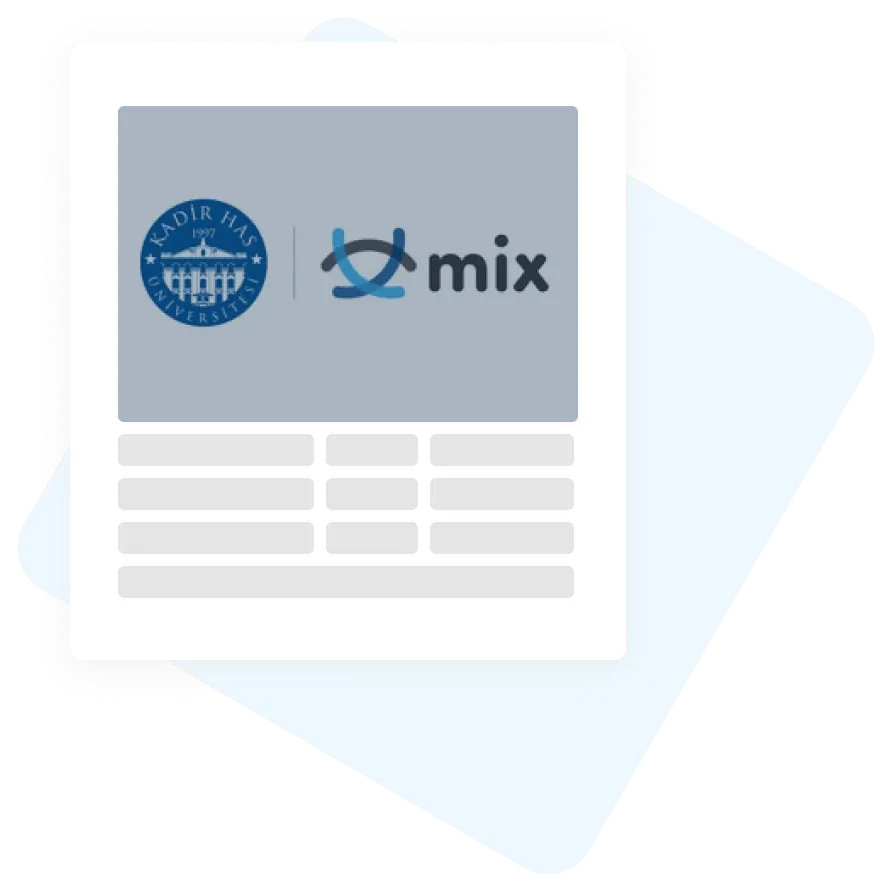 KULLANICI DENEYİMİ TASARIMI YÜKSEK LİSANS PROGRAMI MIX