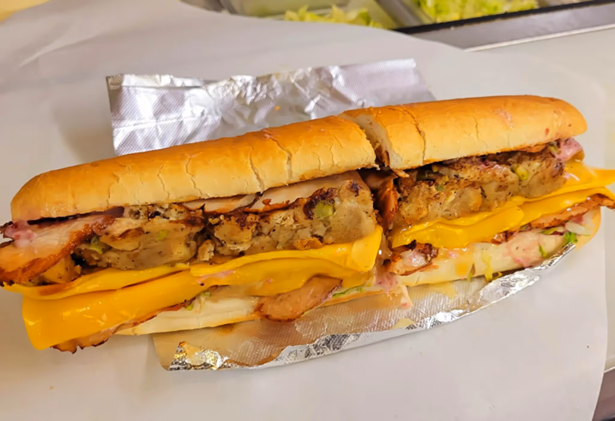 Bakesgiving sub at J&D Price-Rite in Buffalo, NY.