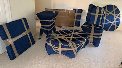 Our best pro DC movers will wrap all of your furniture and move you without any headaches or loss.