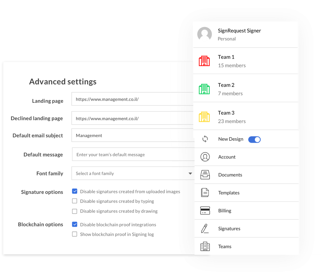 How e-signing works | SignRequest