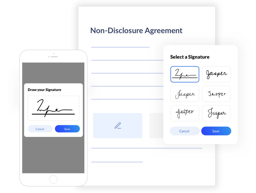 Method of e-signatures