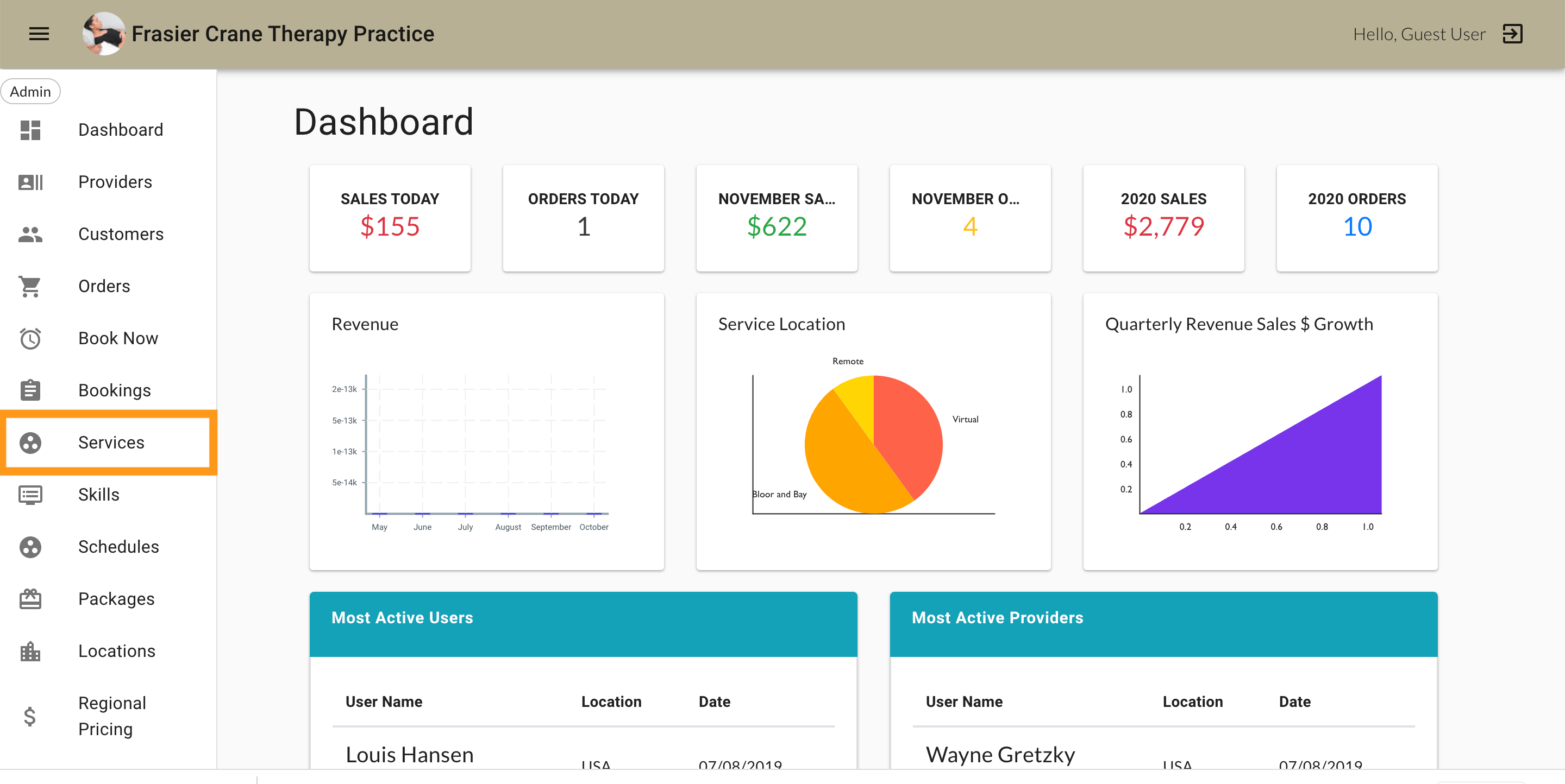 How to add services in MarketBox