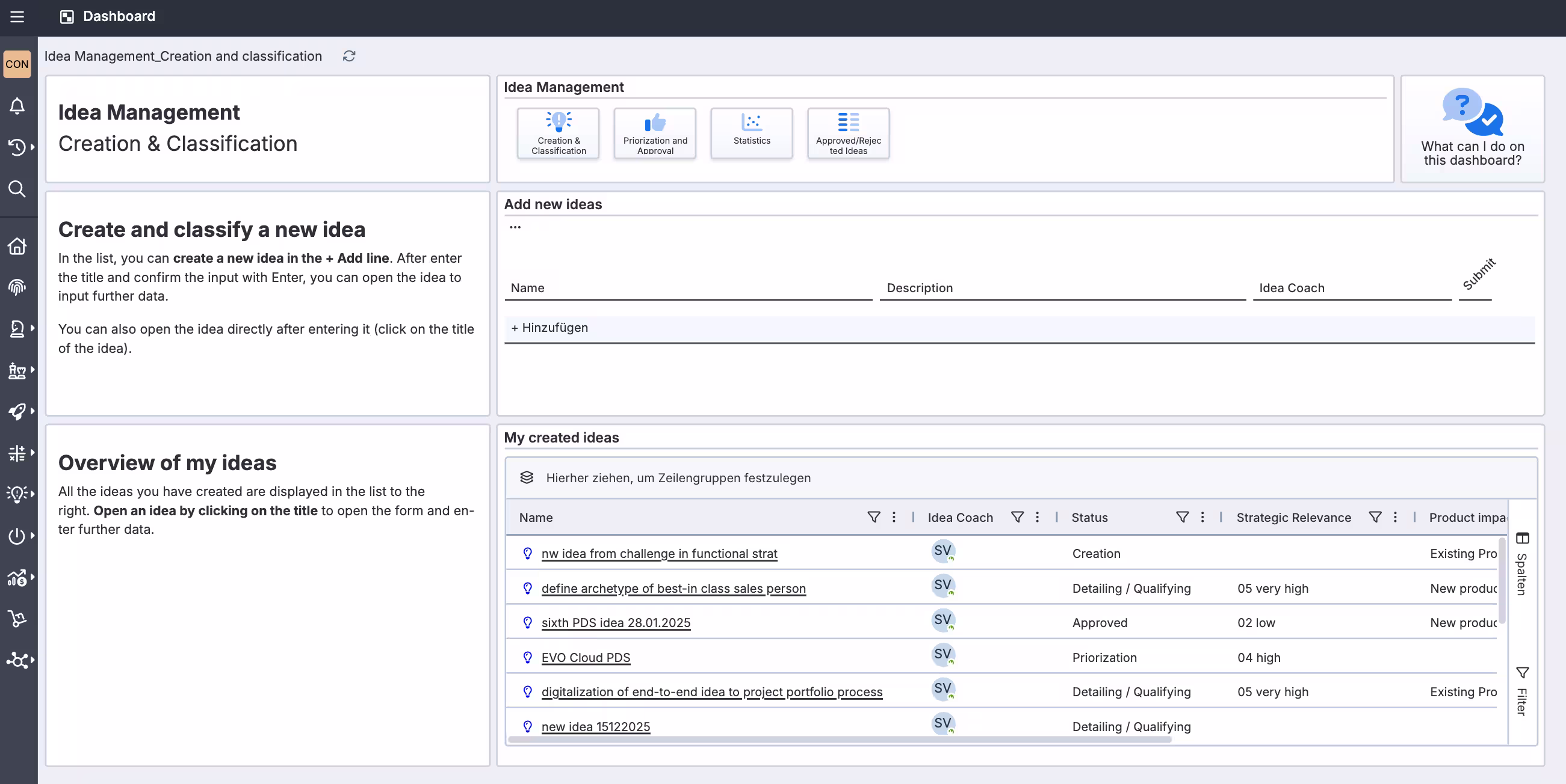 Ideation with EVO-Cloud