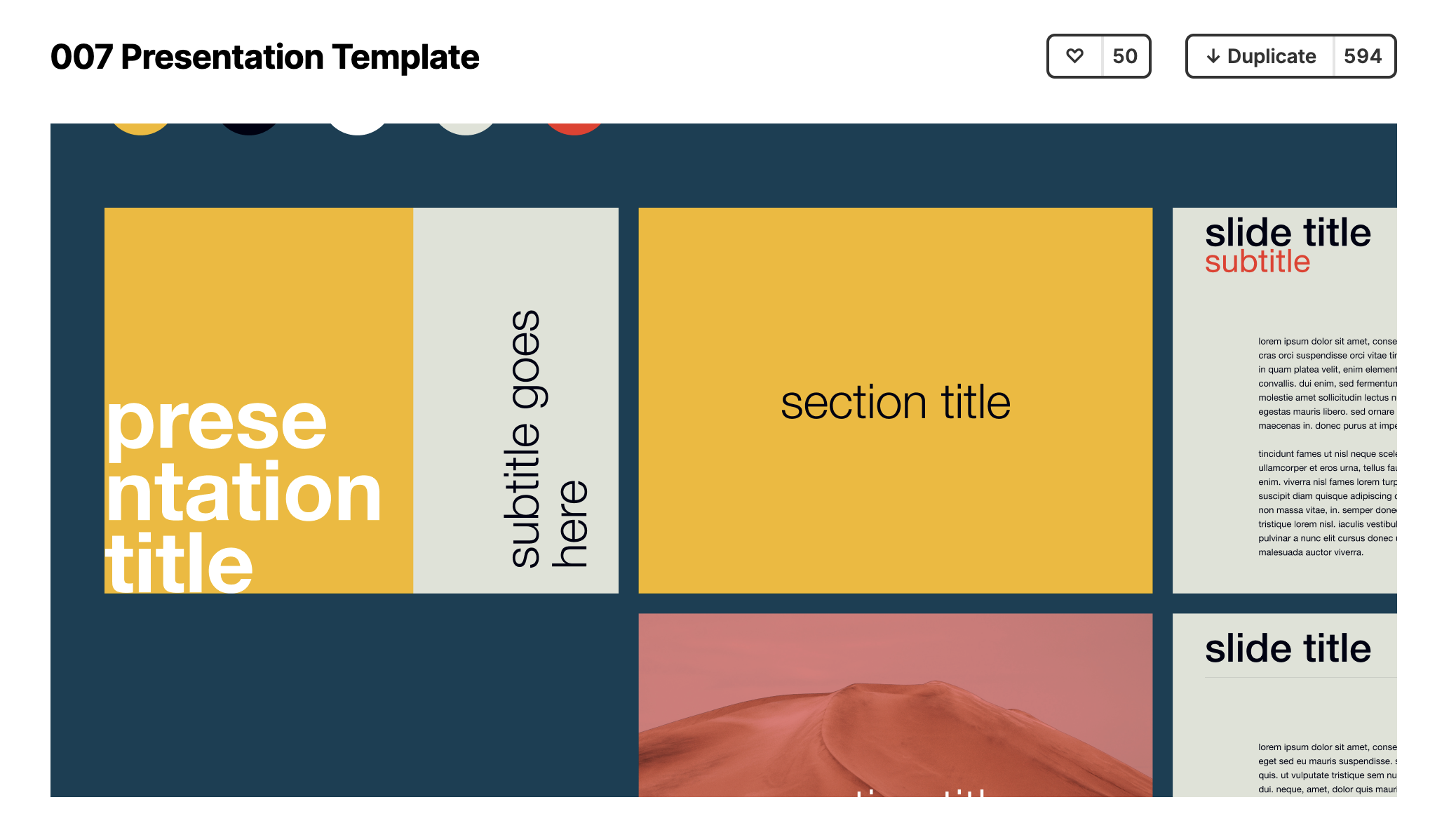 Presentation deck on Figma.