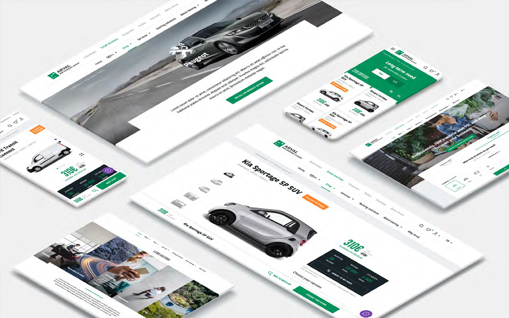 Plateforme monde du groupe Arval corporate/client