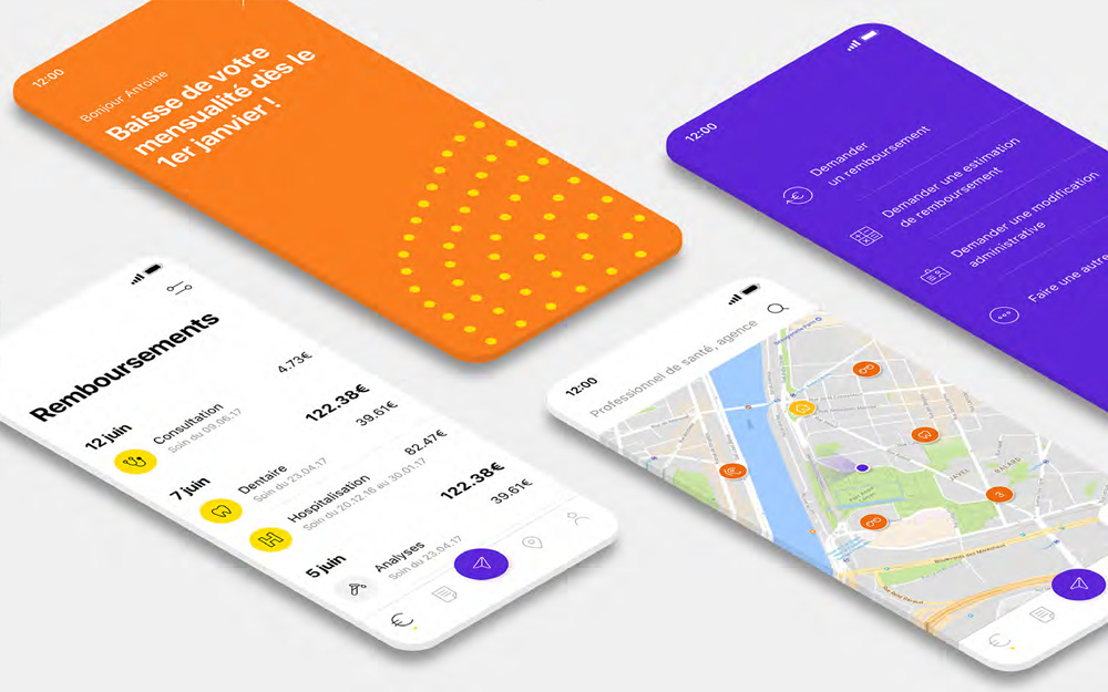 Application client Harmonie Mutuelle