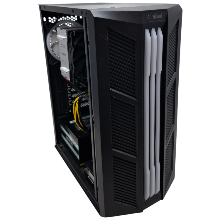 Intel Core i5-12400, Sapphire RX 7600 8 GB, 16 GB DDR4, (254.)