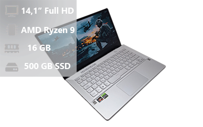 Asus-ROG-Zephyrus-G14-GA401IV-HE218T+Office2021