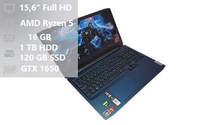 Lenovo-Ideapad-Gaming3-15arh05+Office2021