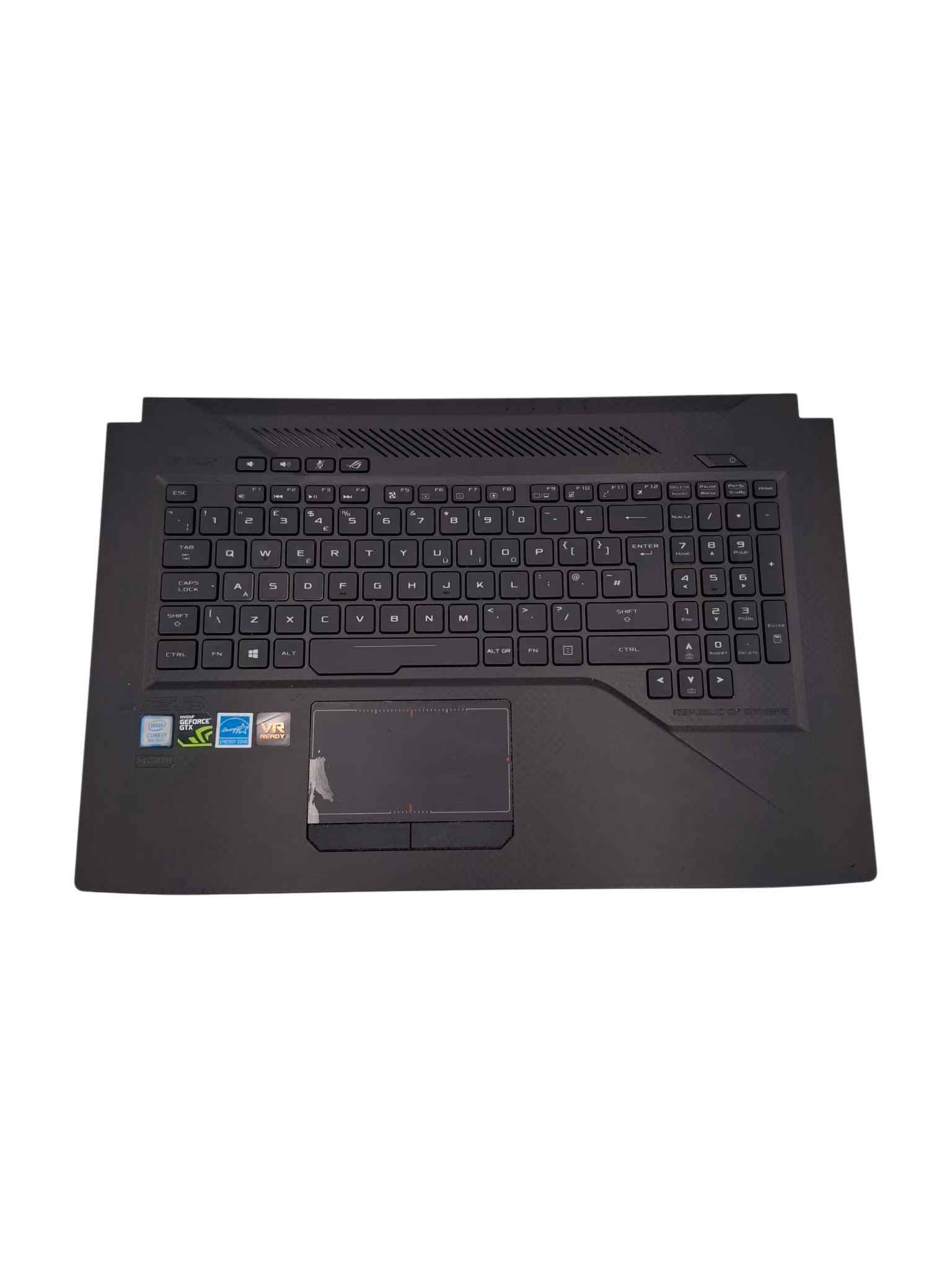 Asus-Rog-Strix-GL703GM-Billentyűzet
