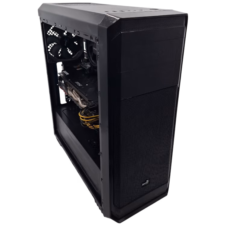 AMD Ryzen 5-2400G, MSI Radeon RX480 8 GB, 8 GB DDR4 (316.)