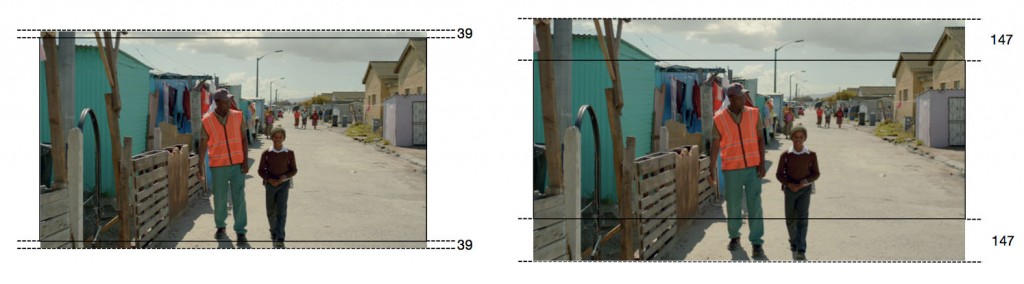 16x9 scaling to DCP