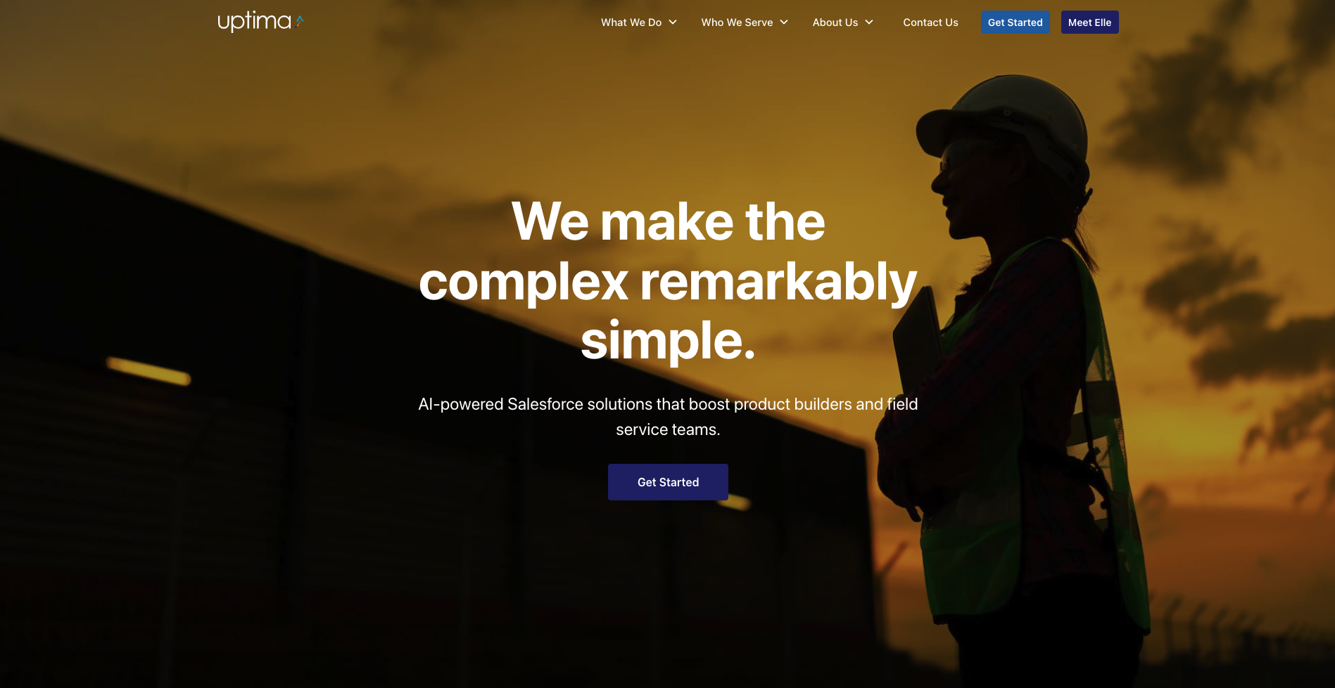 Primary work sample image / project hero screenshot