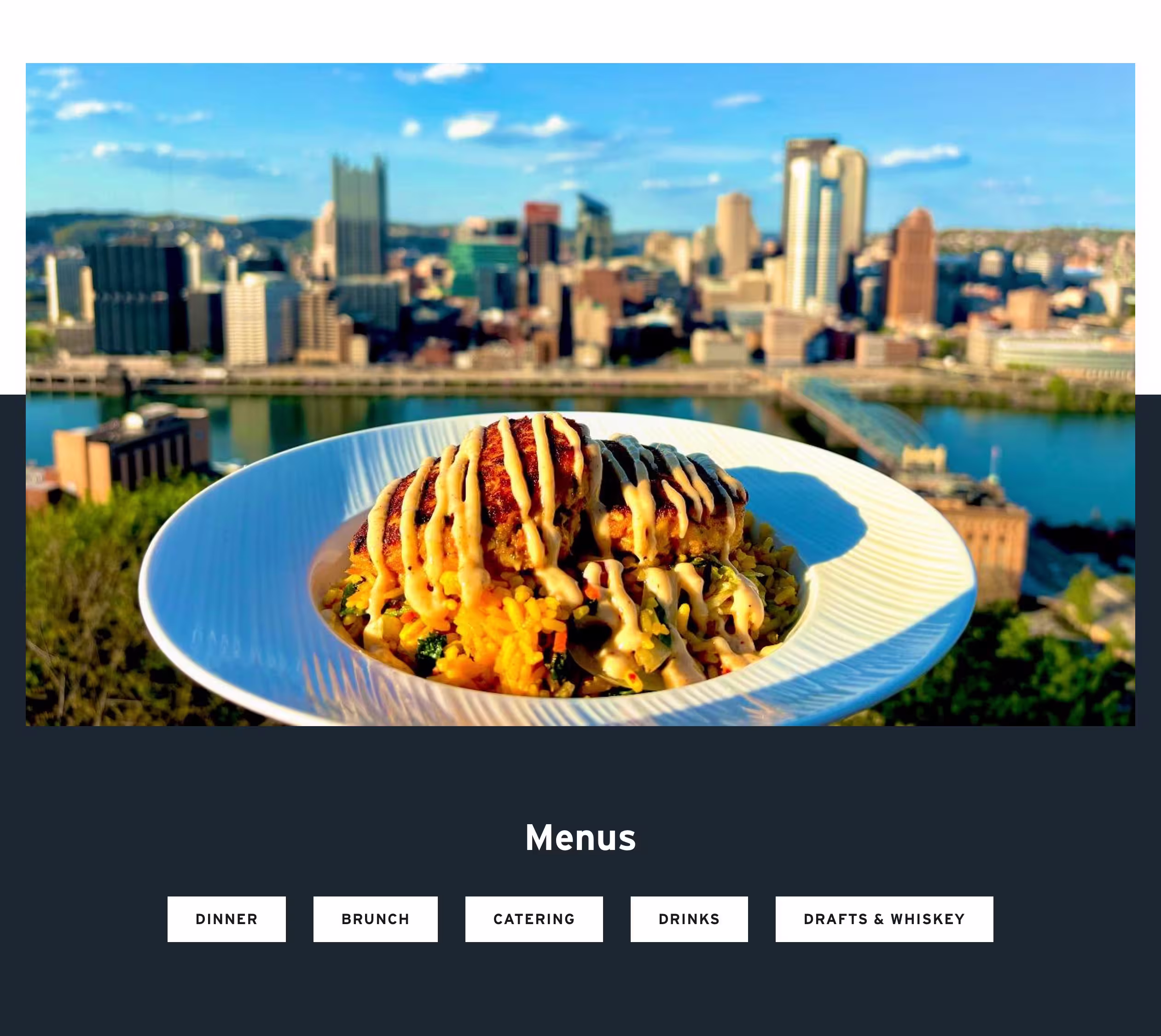 Shiloh Gastro view and menu links