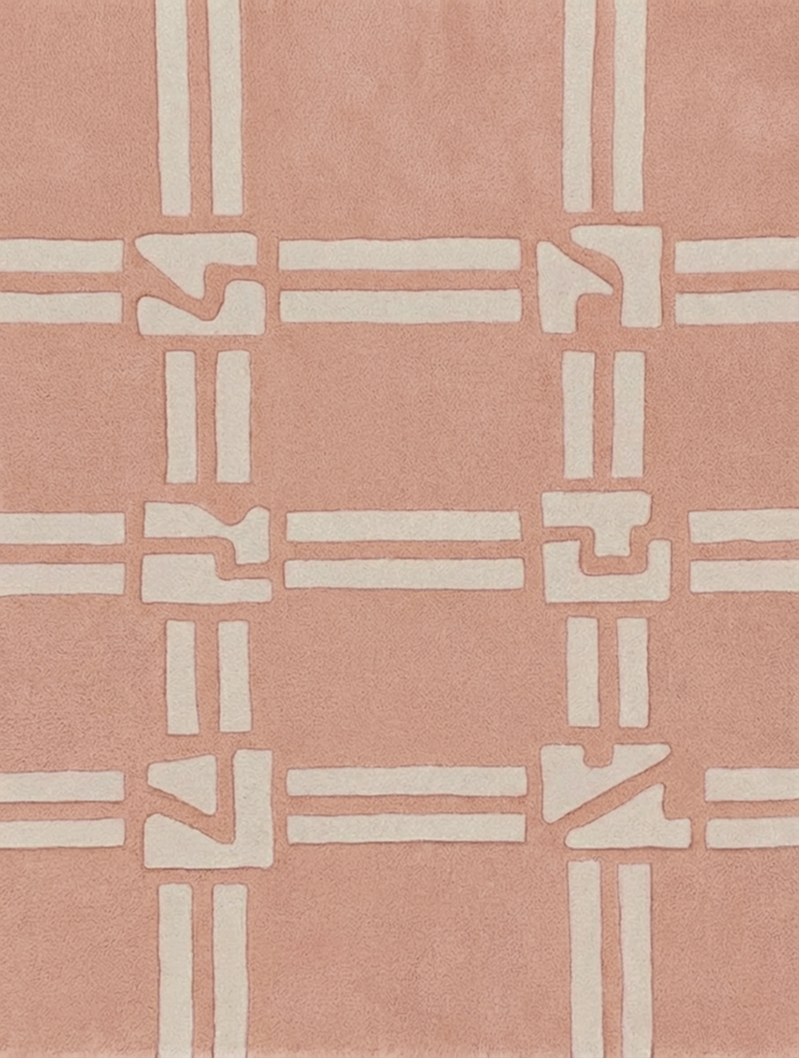 Tapis en laine tufté à la main par Maxime Castagnac.