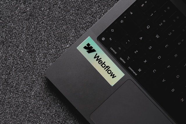 Webflow sticker