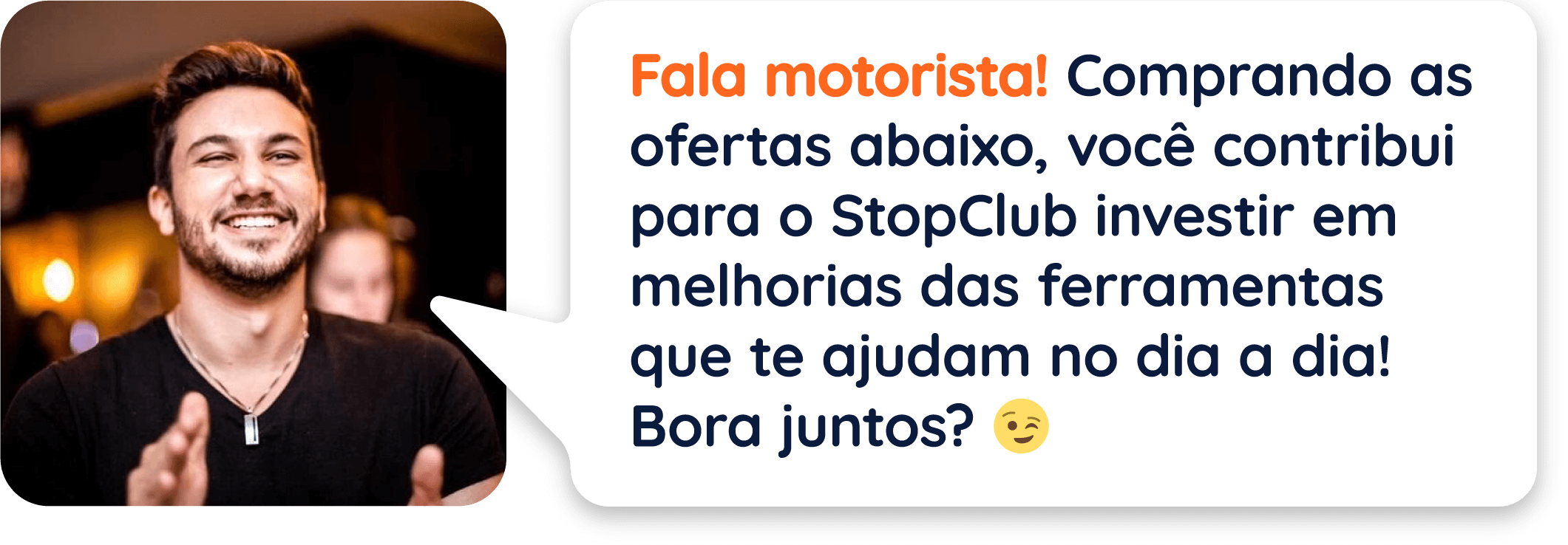 Beneficios StopClub - Ofertas com Condições especiais para motoristas de aplicativo