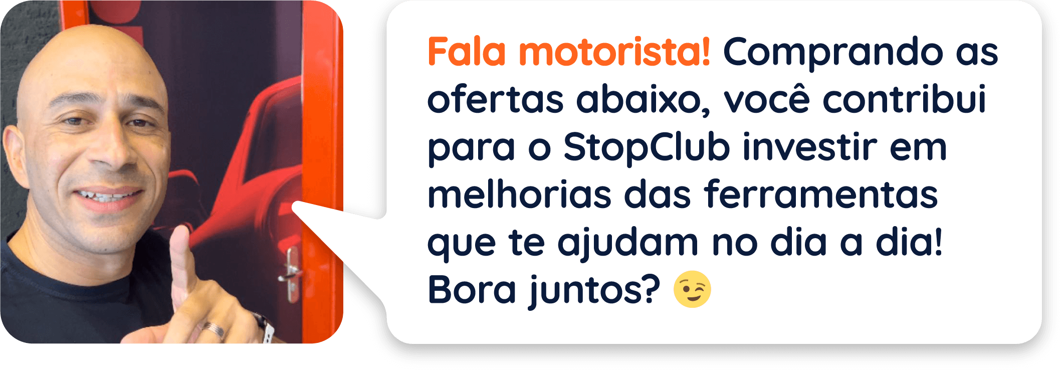 Beneficios StopClub - Ofertas com Condições especiais para motoristas de aplicativo