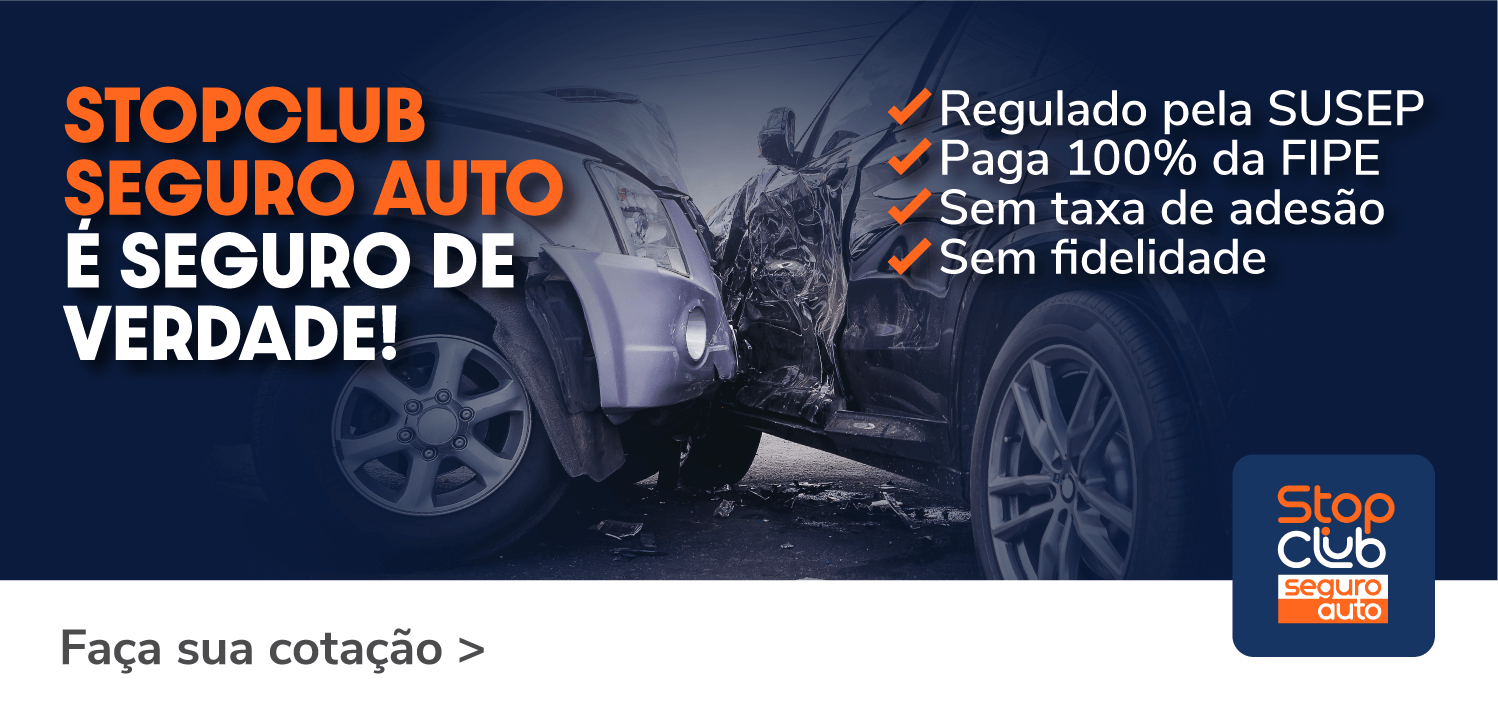 Não dependa da sorte. Quando precisar de proteção, contrate o StopClub Seguro Auto! É seguro de verdade!