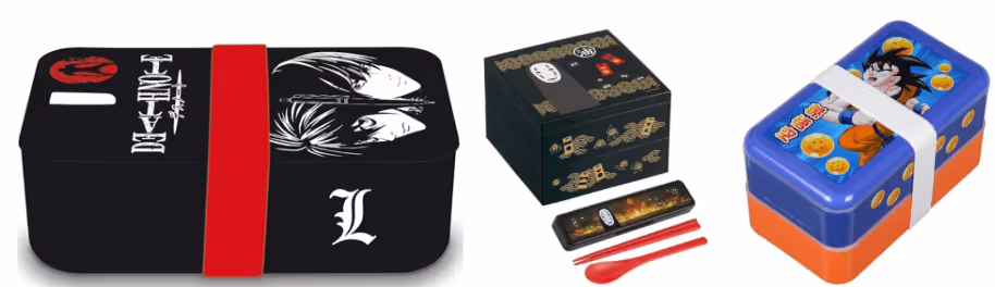 anime bento boxes
