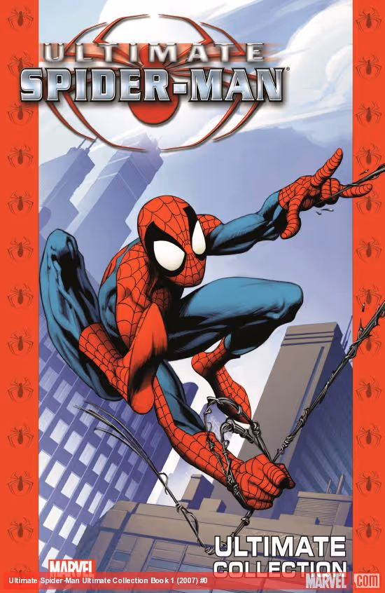 ultimate spider man graphic novel vol 1 cover 