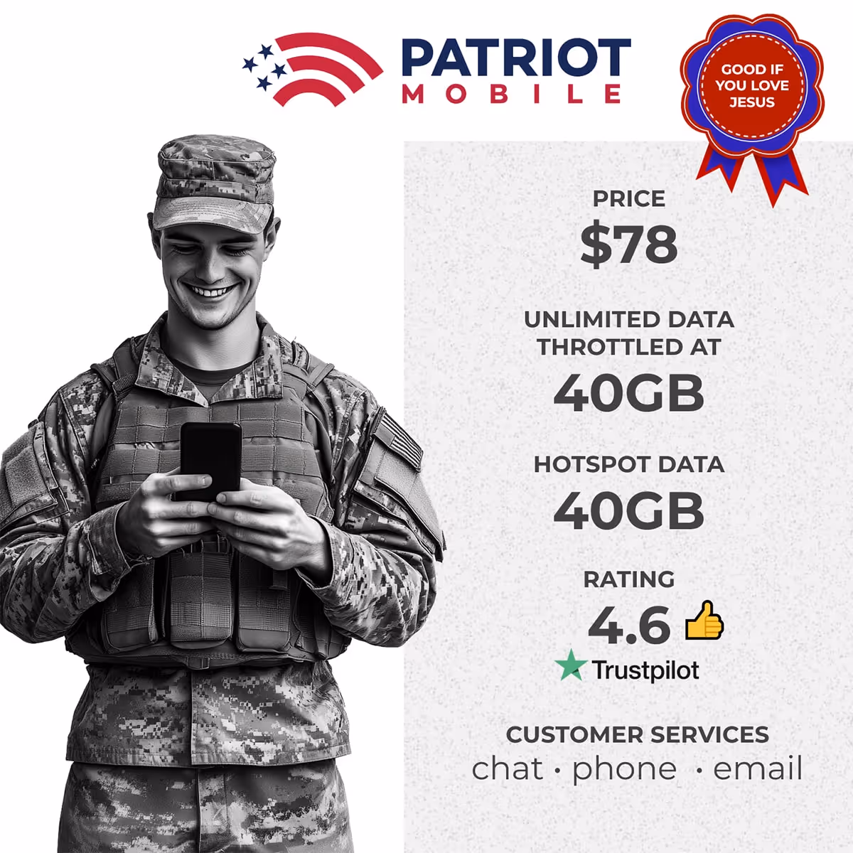 Patriot Mobile Infographic