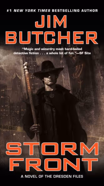 book 1 of the fantasy crime thriller series The Dresden Files