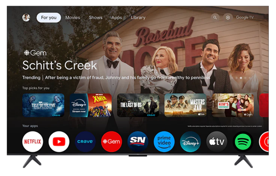 TCL television that uses the best hardware but costs a fraction of what other brands cost