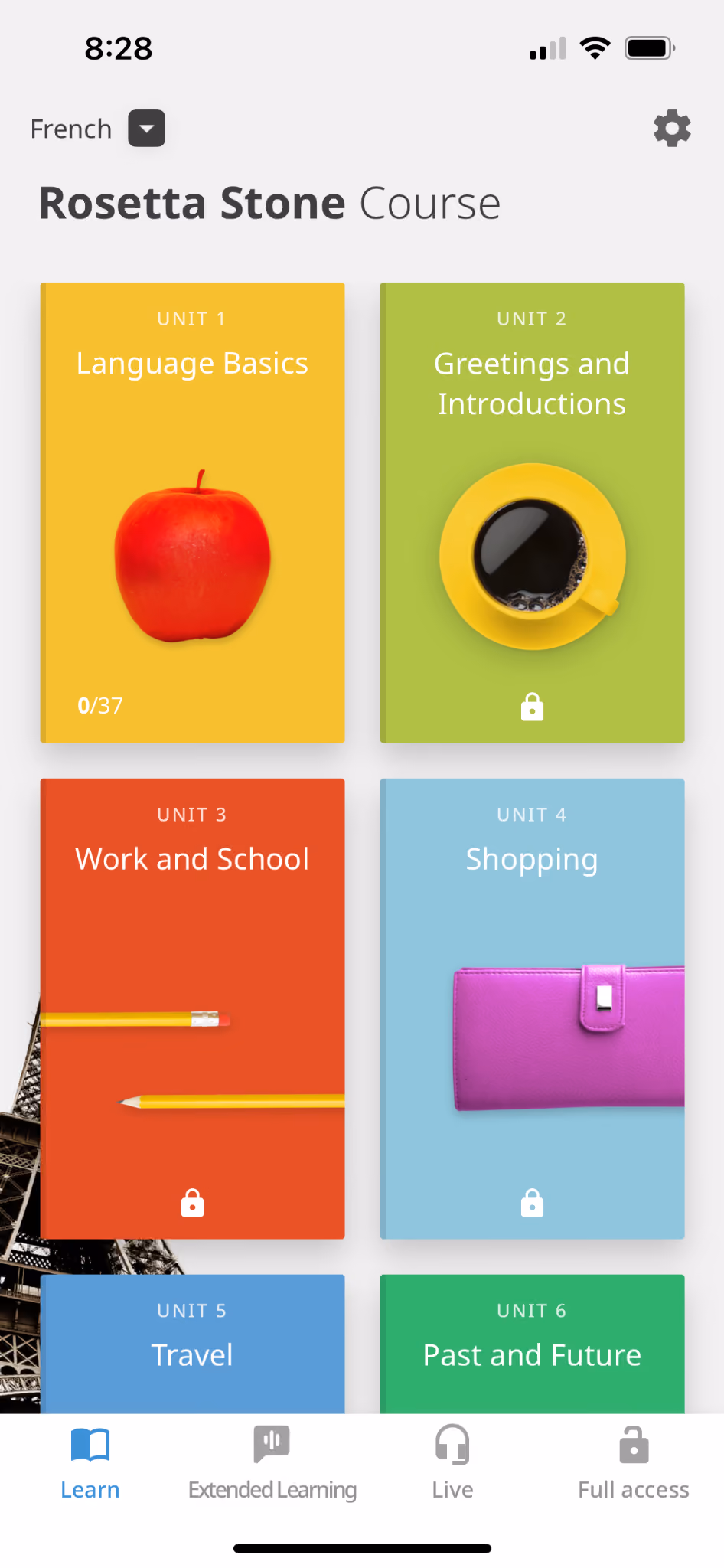 Rosetta Stone Classic French Course overview
