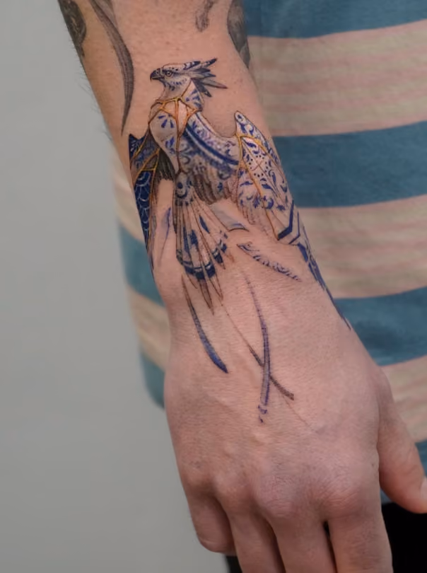 kinsugi procelin phoenix