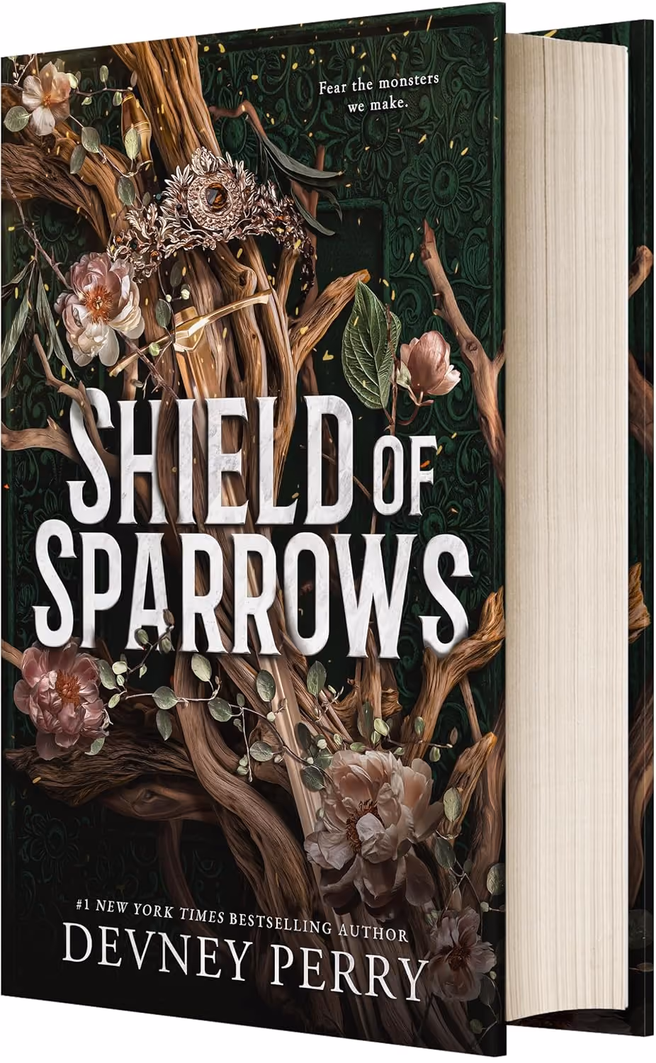 cover of romantasy book Shield of Sparrows