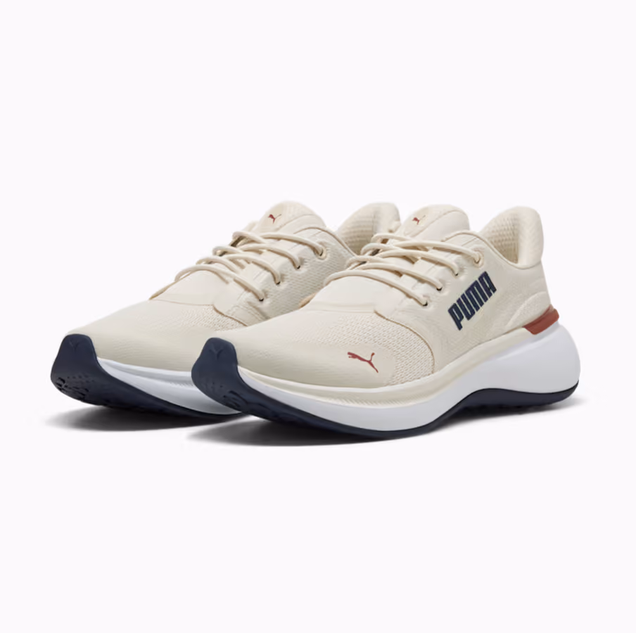 Puma softride sneakers that make a good budget alternative to expensive sneakers like Hokas